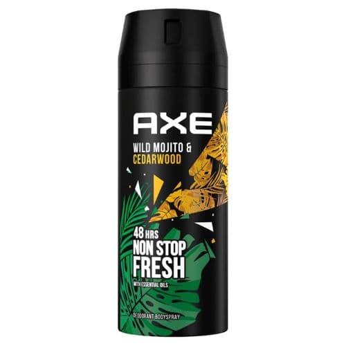 AXE Déodorant spray Green Mojito & Cedarwood 48H non-stop, 150 ml